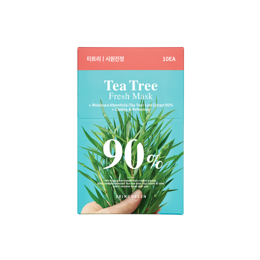 Bring Green Tea Tree 90% Fresh Mask 10PCS/BOX - Shop K-Beauty in Australia
