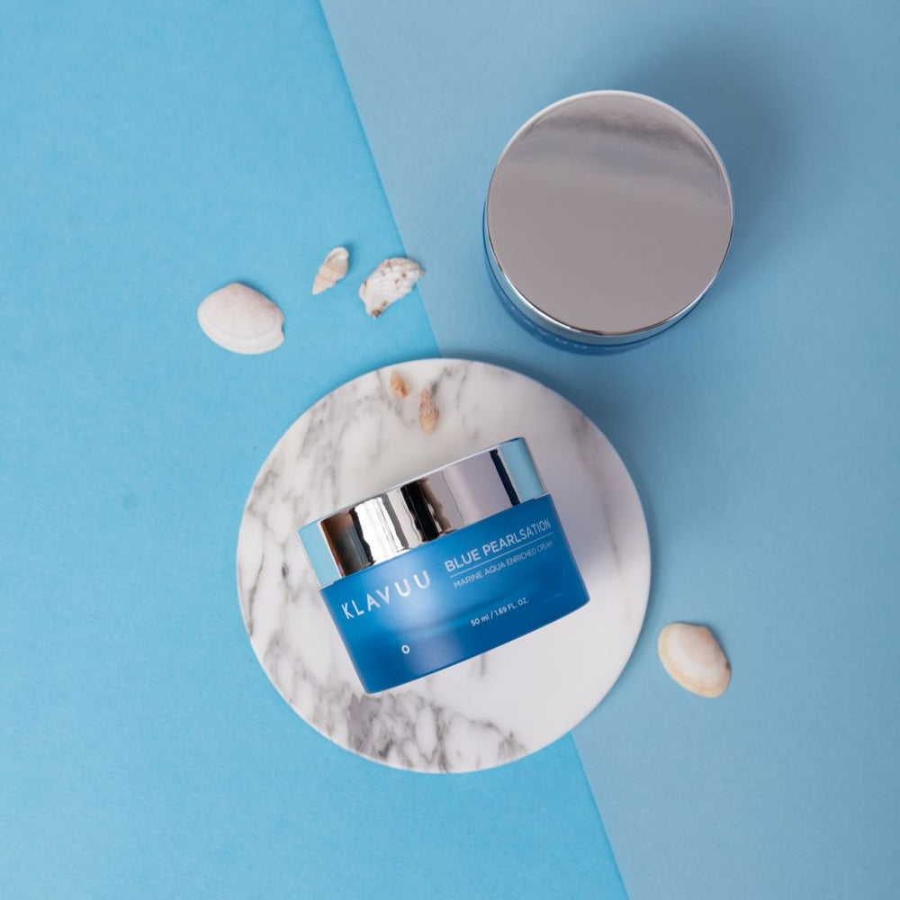 Klavuu Blue Pearlsation Marine Aqua Enriched Cream 50ml - Shop K-Beauty in Australia