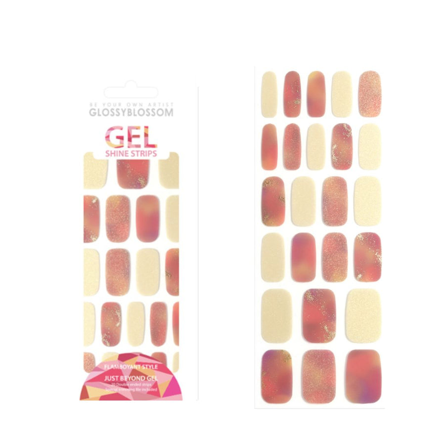 Glossy Blossom - Gel Shine Strips - Hug Me - La Cosmetique Australia