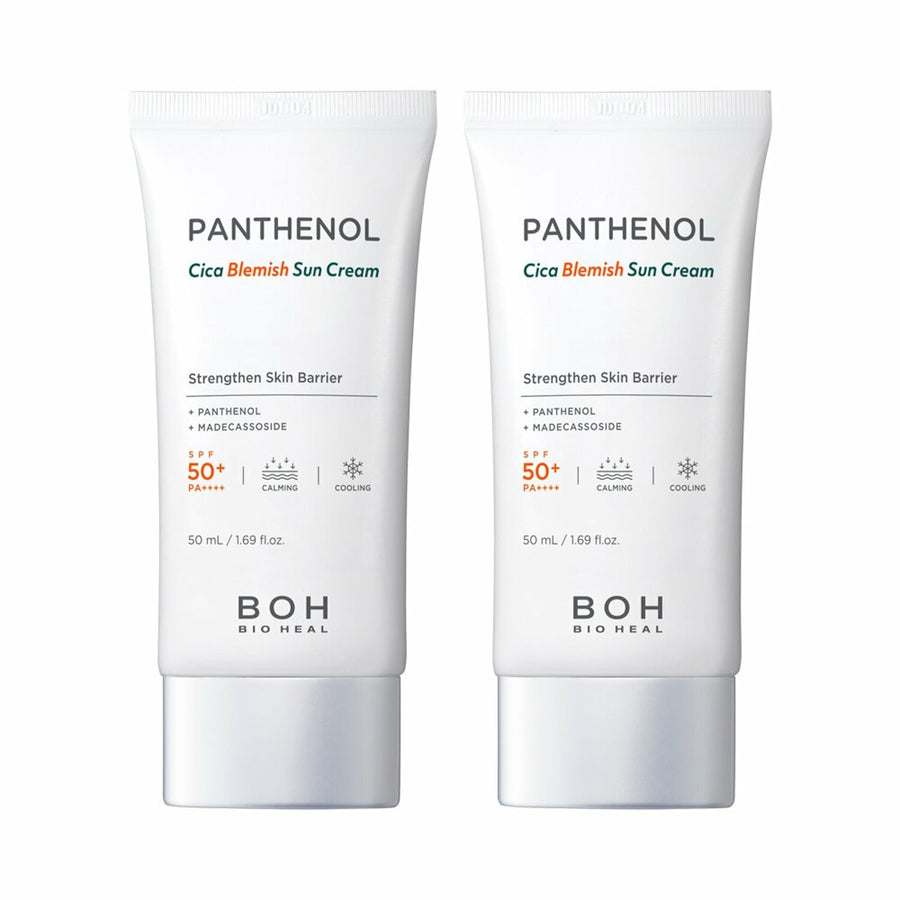 BIOHEAL BOH Panthenol Cica Blemish Sun Cream 1+1 (50mL x 2) - Shop K-Beauty in Australia