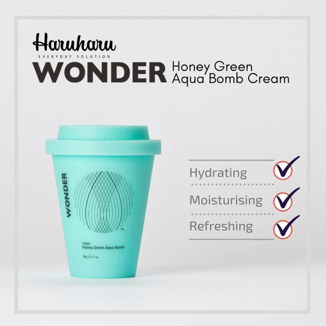 haruharu wonder Honey Green Aqua Bomb Cream | La Cosmetique Australia