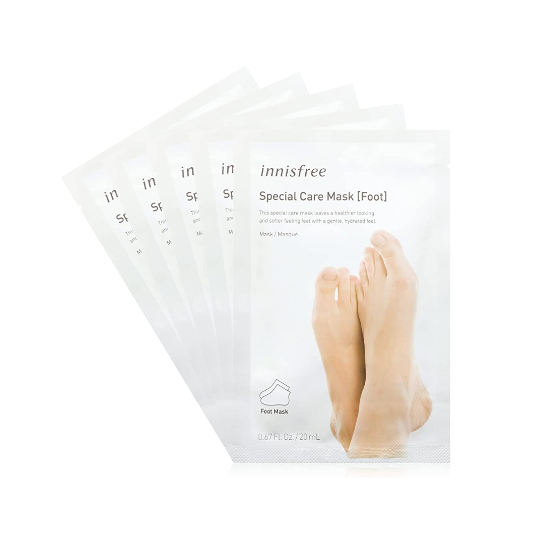 Innisfree Special Care Mask [Foot] 5Pack Bundle La Cosmetique