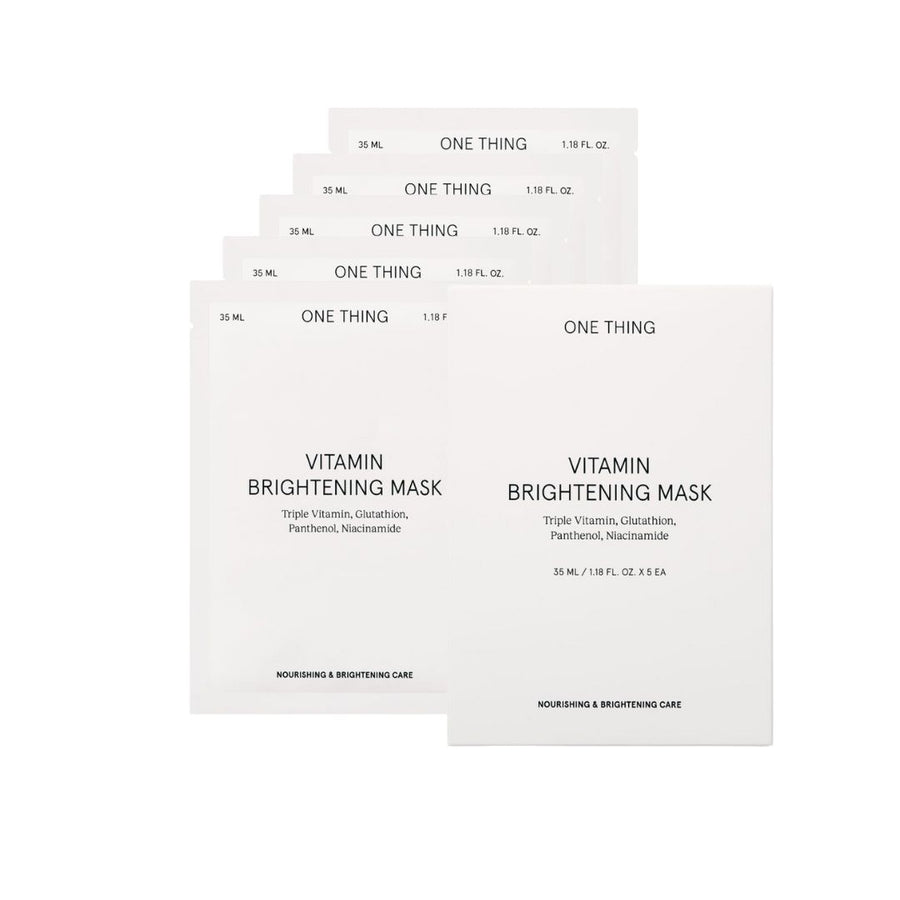 ONE THING Vitamin Brightening Mask 5 pieces - Shop K-Beauty in Australia