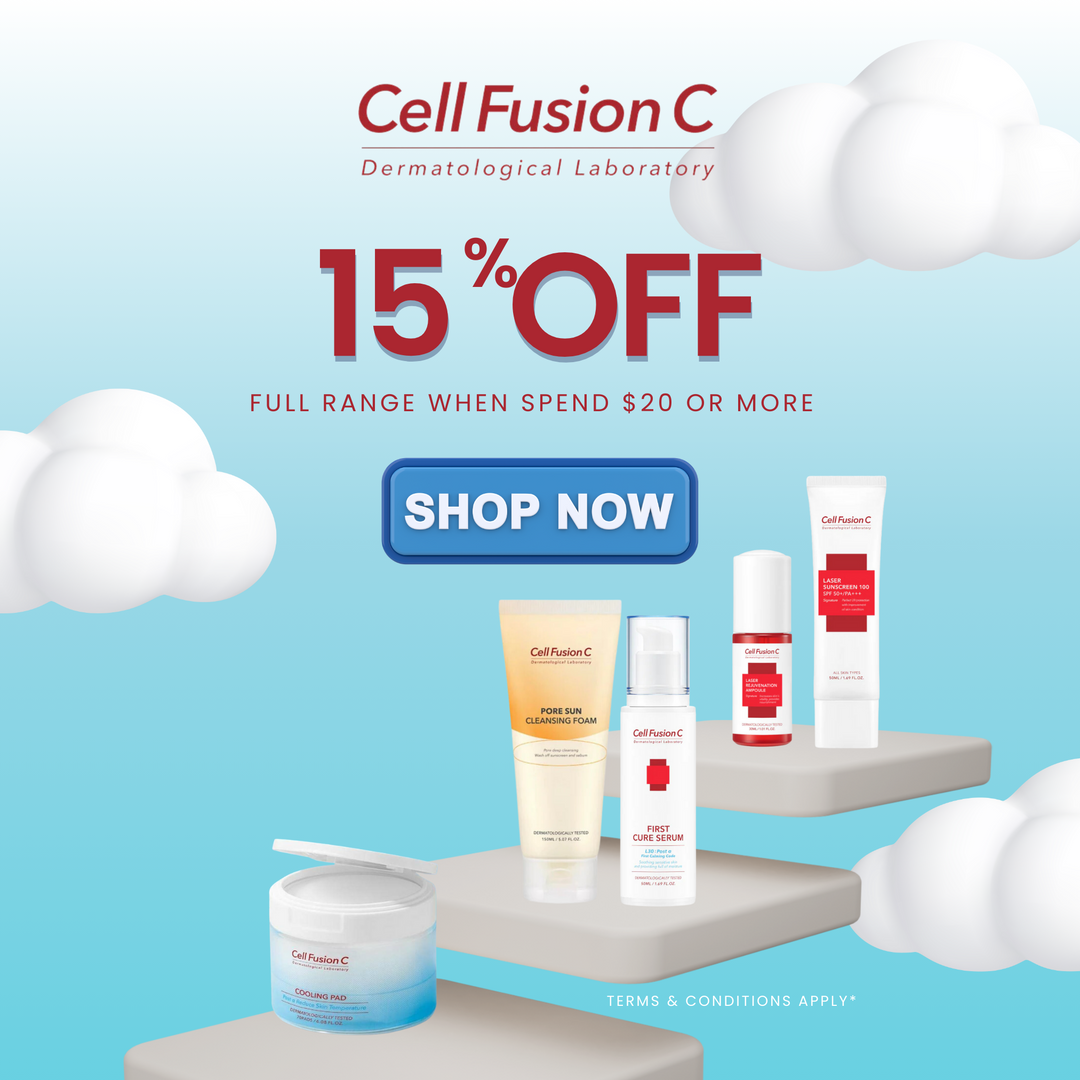 Cell Fusion C: Spend $20, Get 15% Off | Save $10 on Aquatica Stick Sunscreen