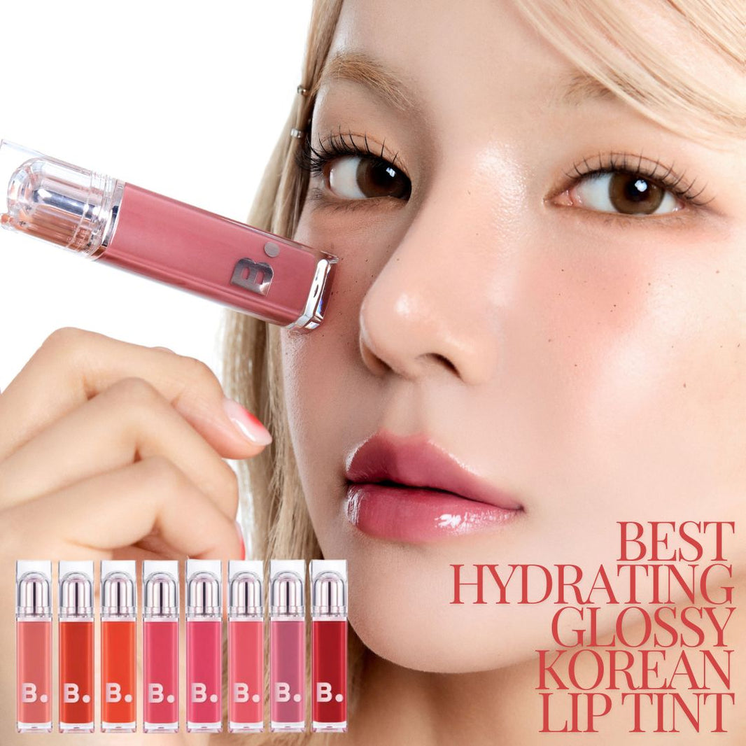 Best Hydrating Glossy Korean Lip Tint: Dew Glow Tint