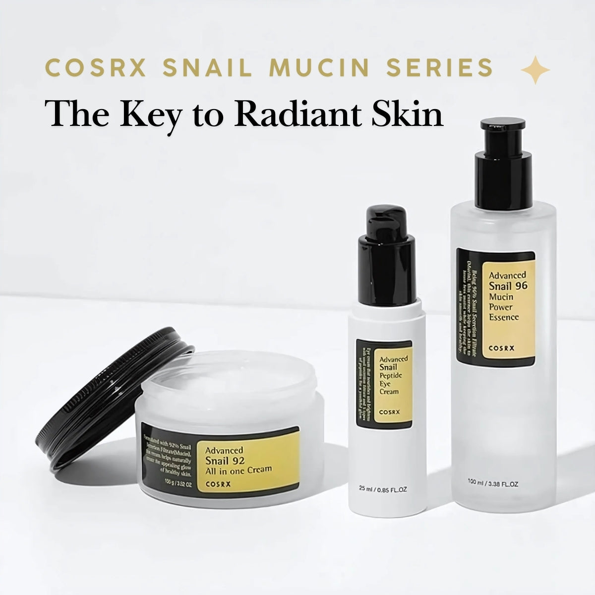 Cosrx Snail Mucin Series: The Key to Radiant Skin