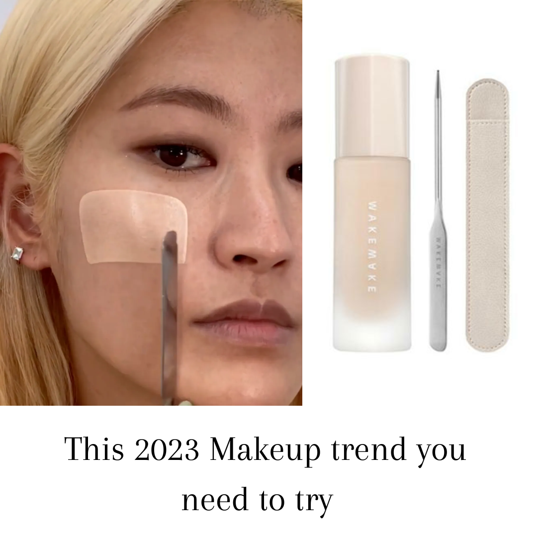 2023 Makeup Trends: Korean Foundation Spatula