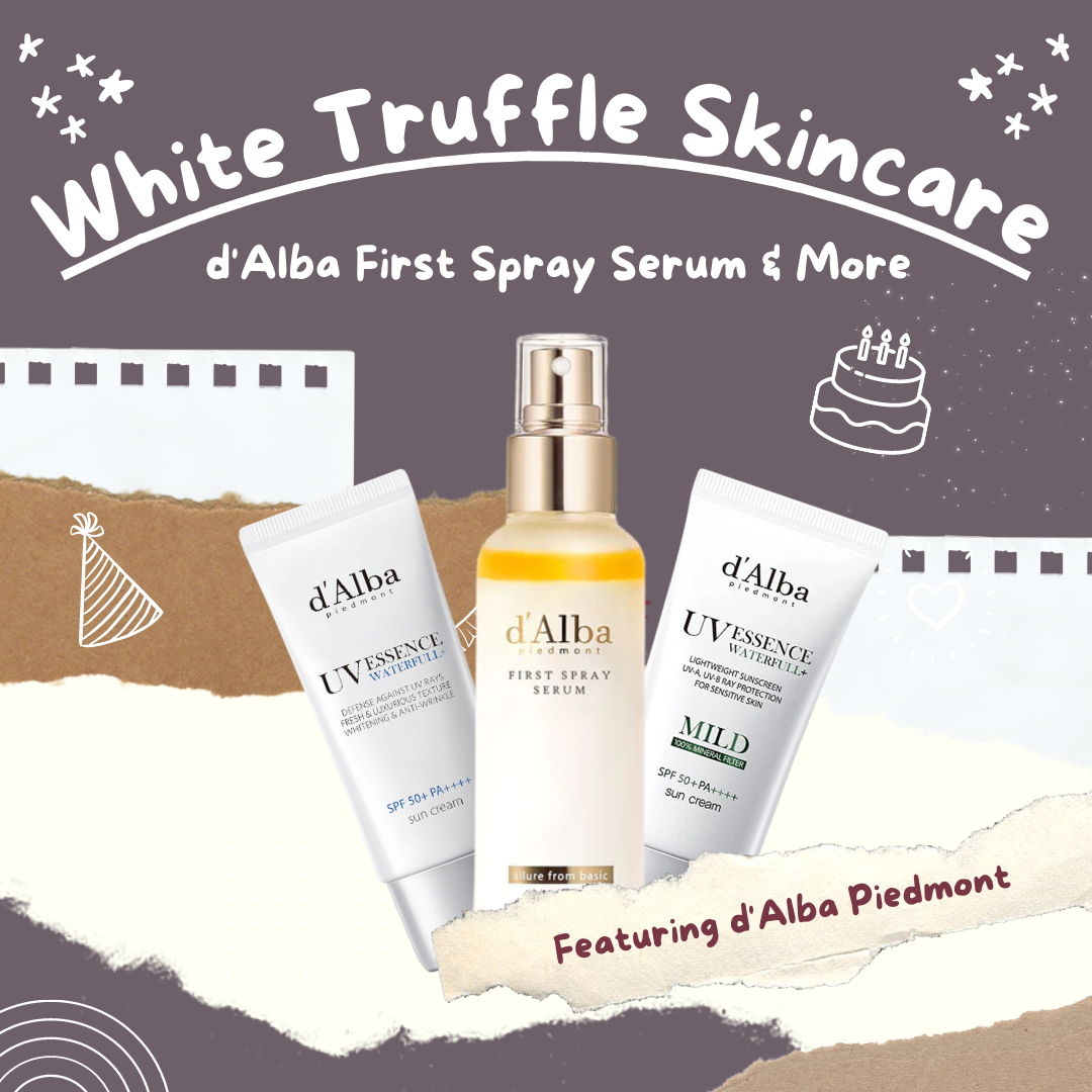 Why Koreans Use White Truffle in the d'Alba First Spray Serum