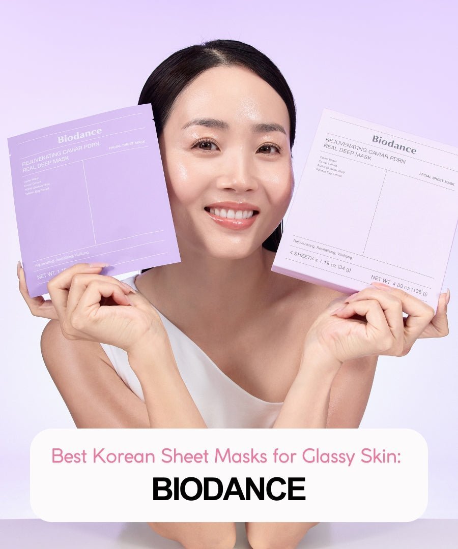 Best Korean Sheet Masks for Glassy Skin: Biodance - La Cosmetique