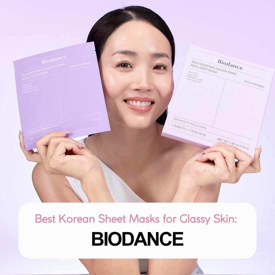 Best Korean Sheet Masks for Glassy Skin: Biodance - La Cosmetique