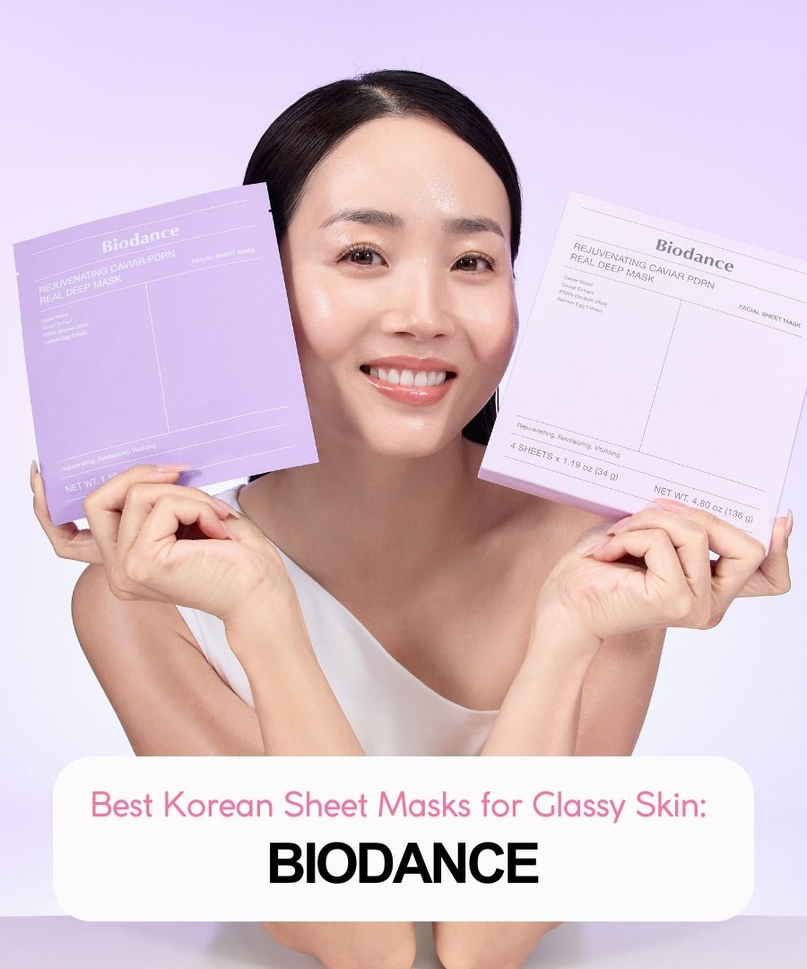 Best Korean Sheet Masks for Glassy Skin: Biodance - La Cosmetique