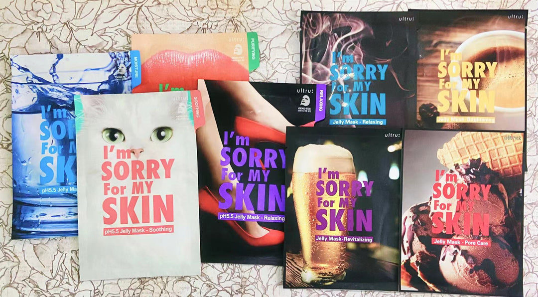 Review: Ultru I'm Sorry For My Skin Jelly Masks (Staff Pick by Anni)