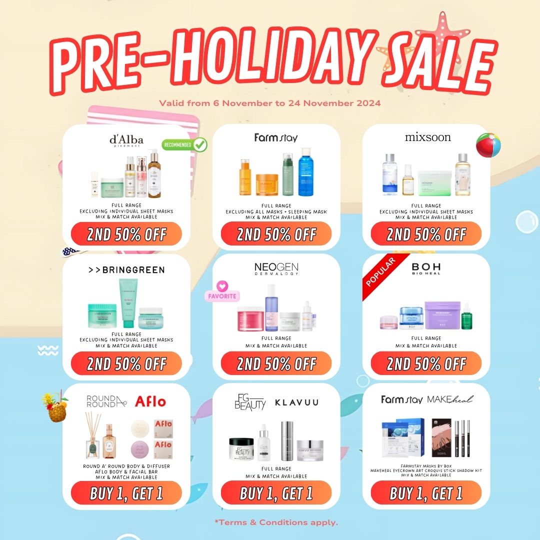 🏖️ PRE-HOLIDAY SALE 🏖️