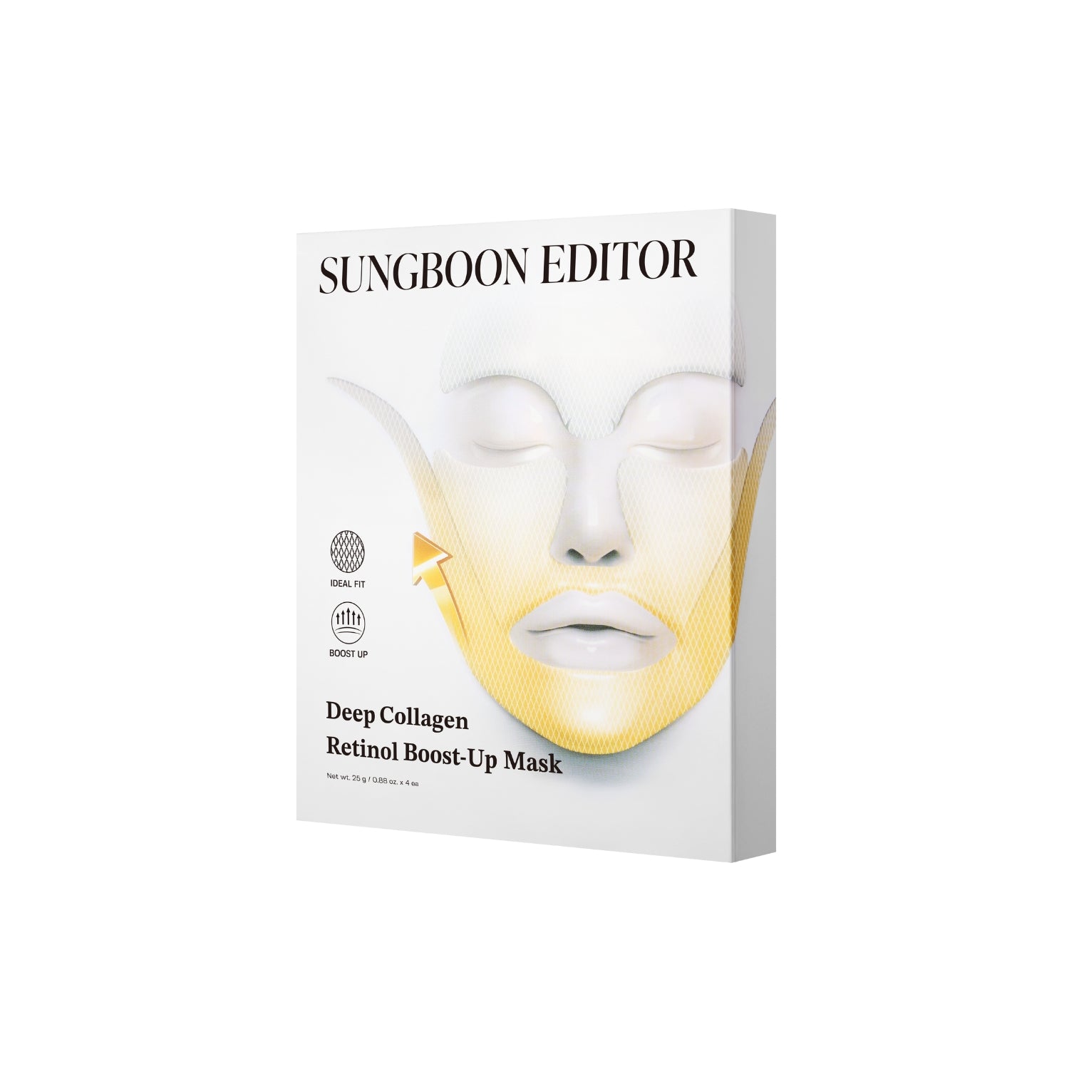 Sungboon Editor Deep Collagen Retinol Tension Boost Up Mask Set 4pcs - Shop K-Beauty in Australia