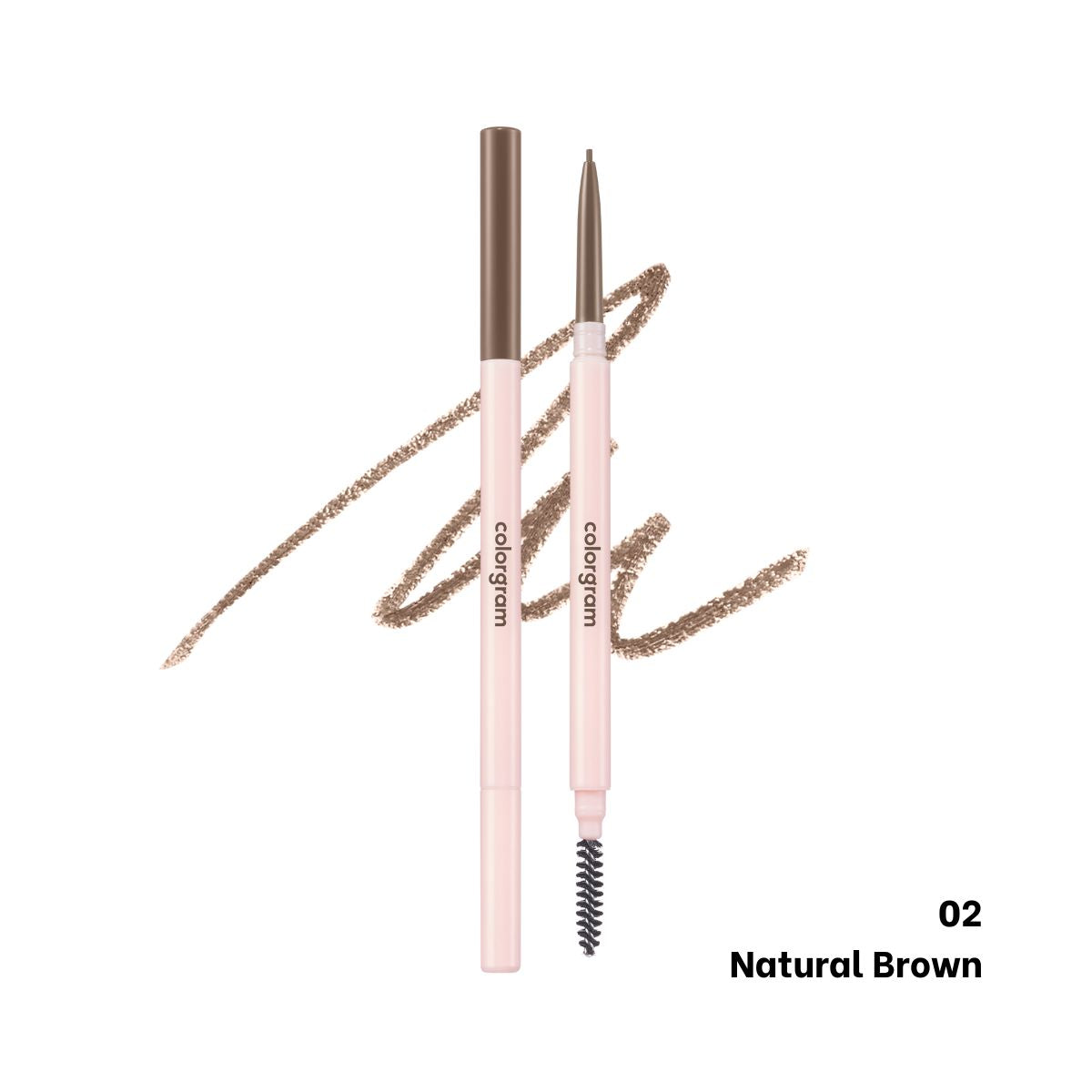 COLORGRAM Micro Slim Brow Pencil (4 Colours) - Shop K-Beauty in Australia