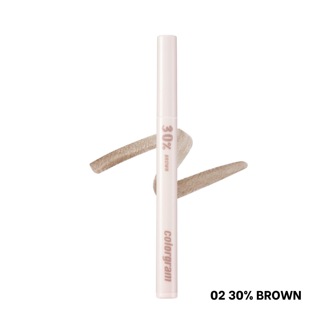 COLORGRAM Shade Re-Forming Brush Liner (Available in 4 colours) - Shop K-Beauty in Australia