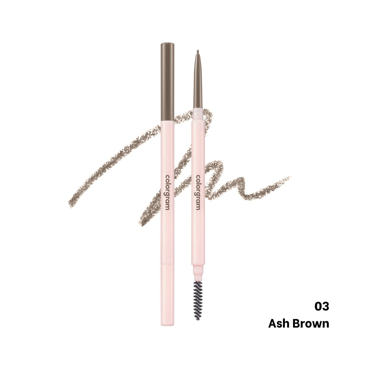 COLORGRAM Micro Slim Brow Pencil (4 Colours) - Shop K-Beauty in Australia