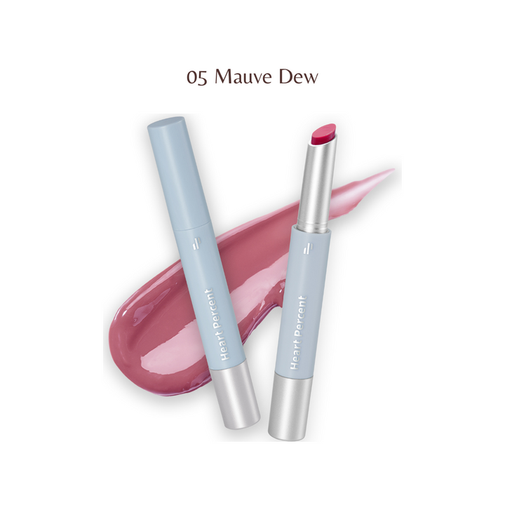 Heart Percent Dote on Mood Dewy Melting Lipstick (6 Colours) - Shop K-Beauty in Australia