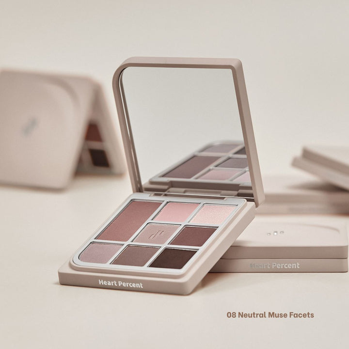 Heart Percent Dote on Mood Eye Palette (6 Colours) - Shop K-Beauty in Australia