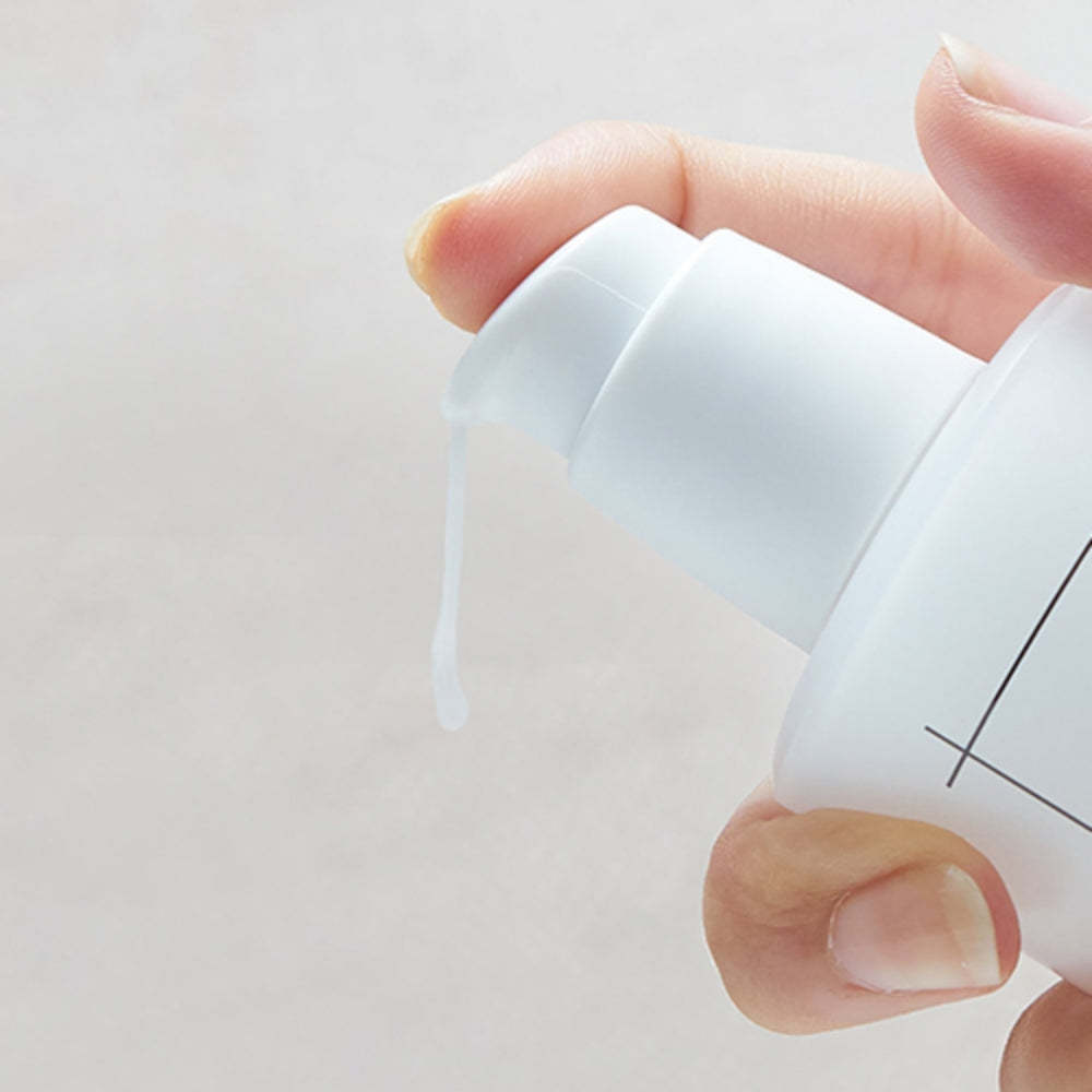 Numbuzin No. 8 Fine Cica Serum 50ml bottle with dropper, showing the serum's sleek packaging and clear liquid inside.