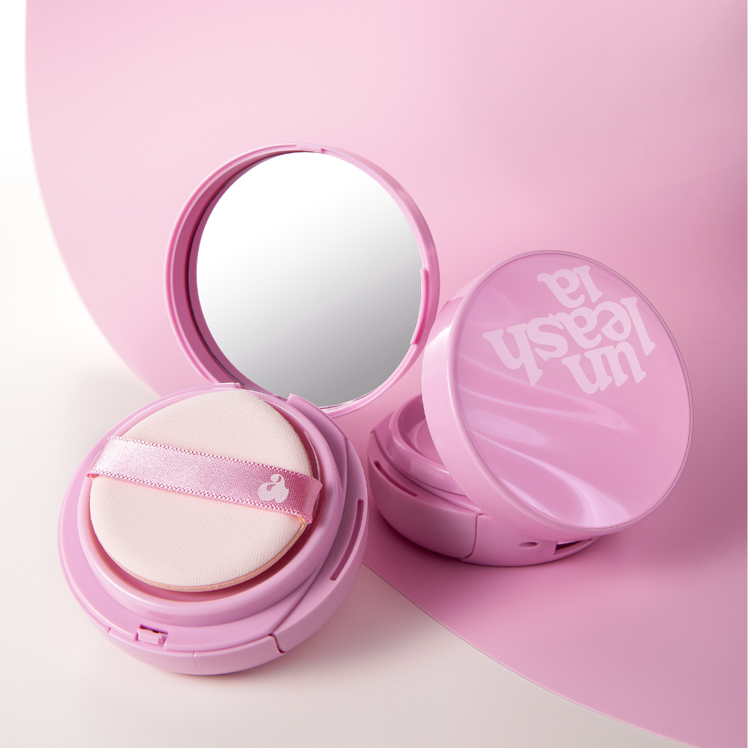 Unleashia Don't Touch Glass Pink Cushion (3 colours) - Shop K-Beauty in Australia