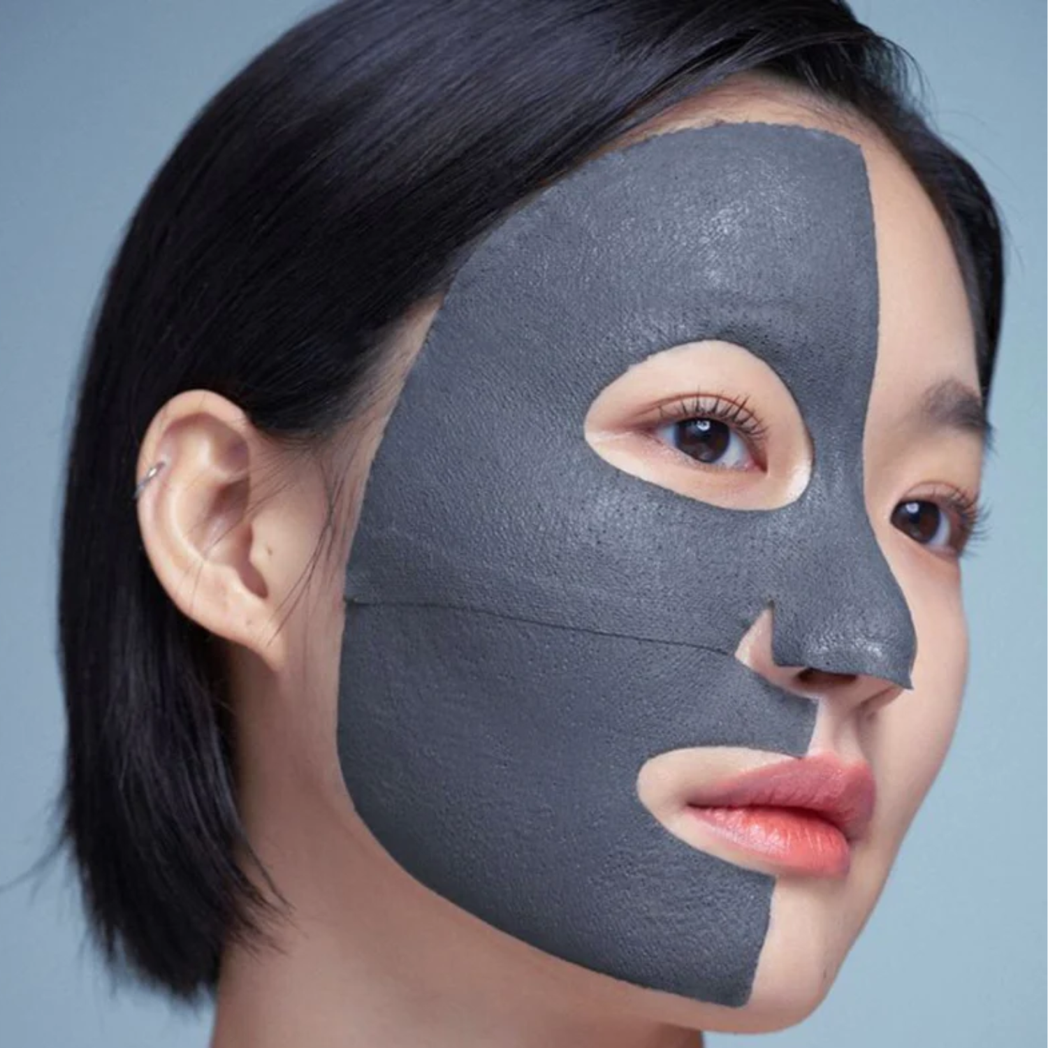 Luvum Pore Reset Mud Mask sheet masks in a box, featuring five individual masks with soothing, deep-cleansing ingredients.