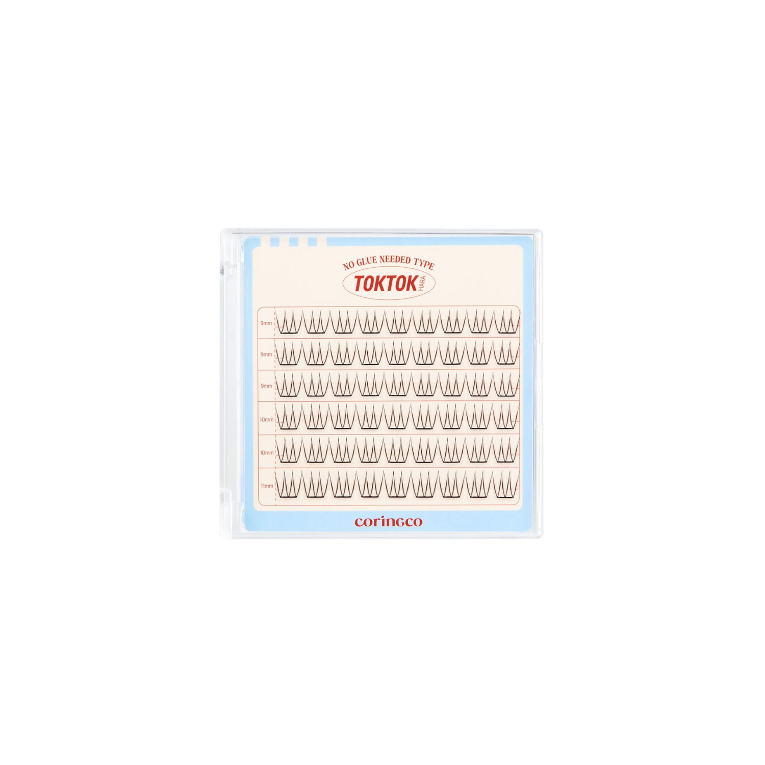 Toktokhara No Glue Eyelash [54pcs]
