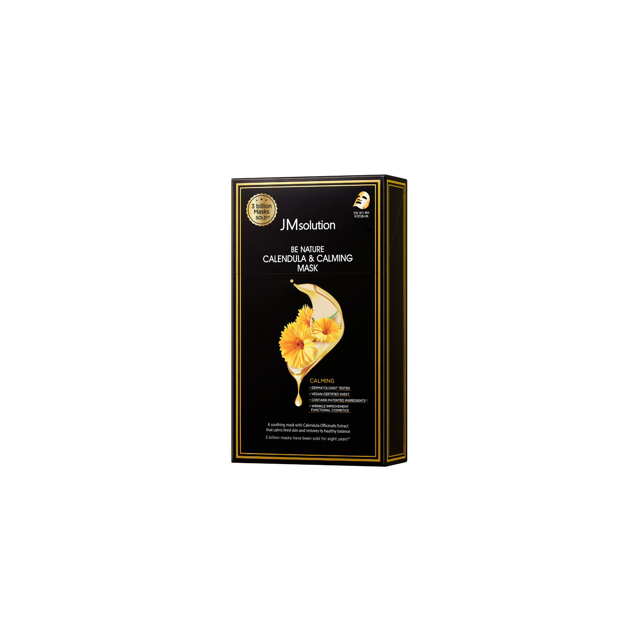 JMsolution Be Nature Calendula & Calming Mask Box [10pcs] - Shop K-Beauty in Australia
