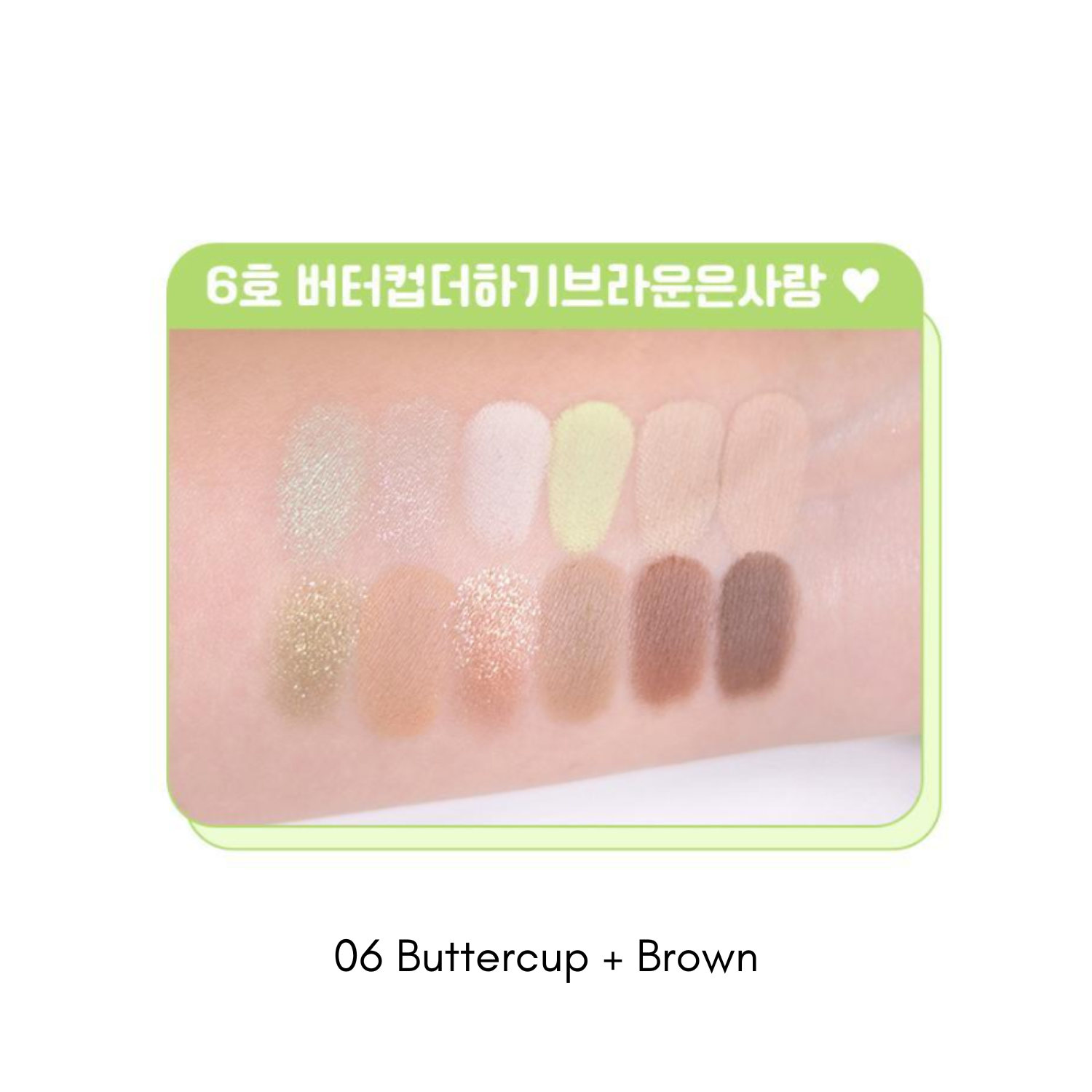 COLORGRAM Pin Point Eyeshadow Palette (6 colours) - Shop K-Beauty in Australia