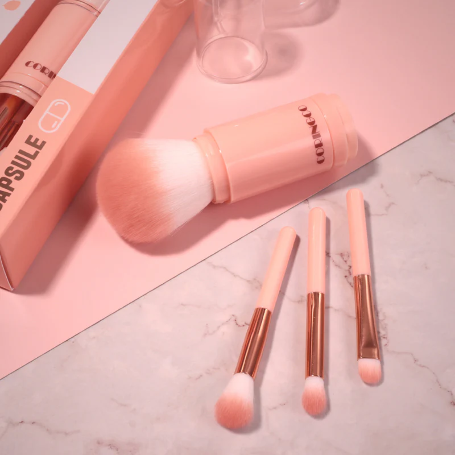 Cotton Candy Capsule Brush Set