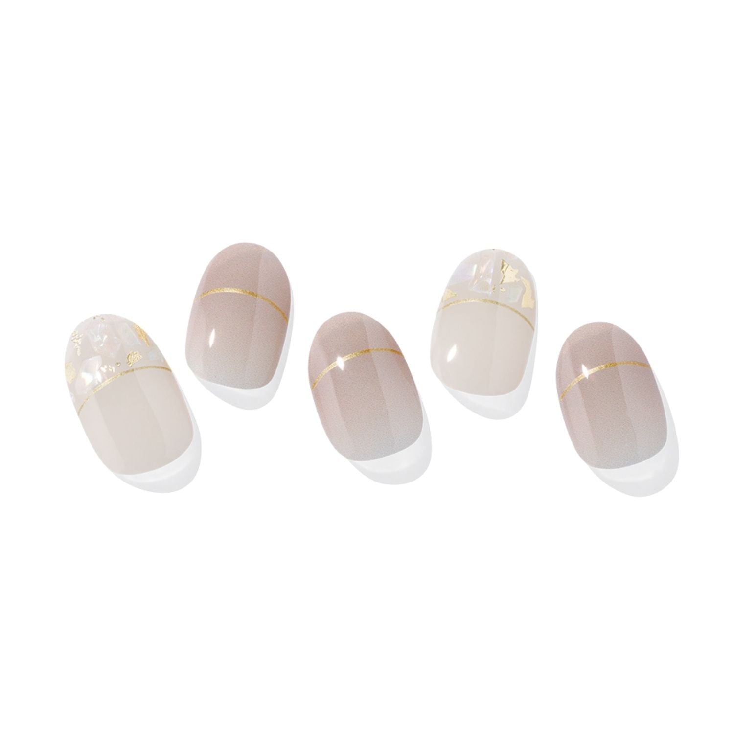 Ohora Semi-Cured Gel Nail - N Cream Shell - Shop K-Beauty in Australia