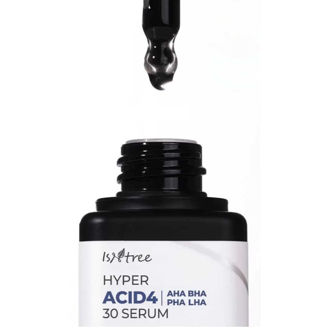 ISNTREE Hyper Acid4 Aha Bha Pha Lha 30 Serum 20mL - Shop K-Beauty in Australia