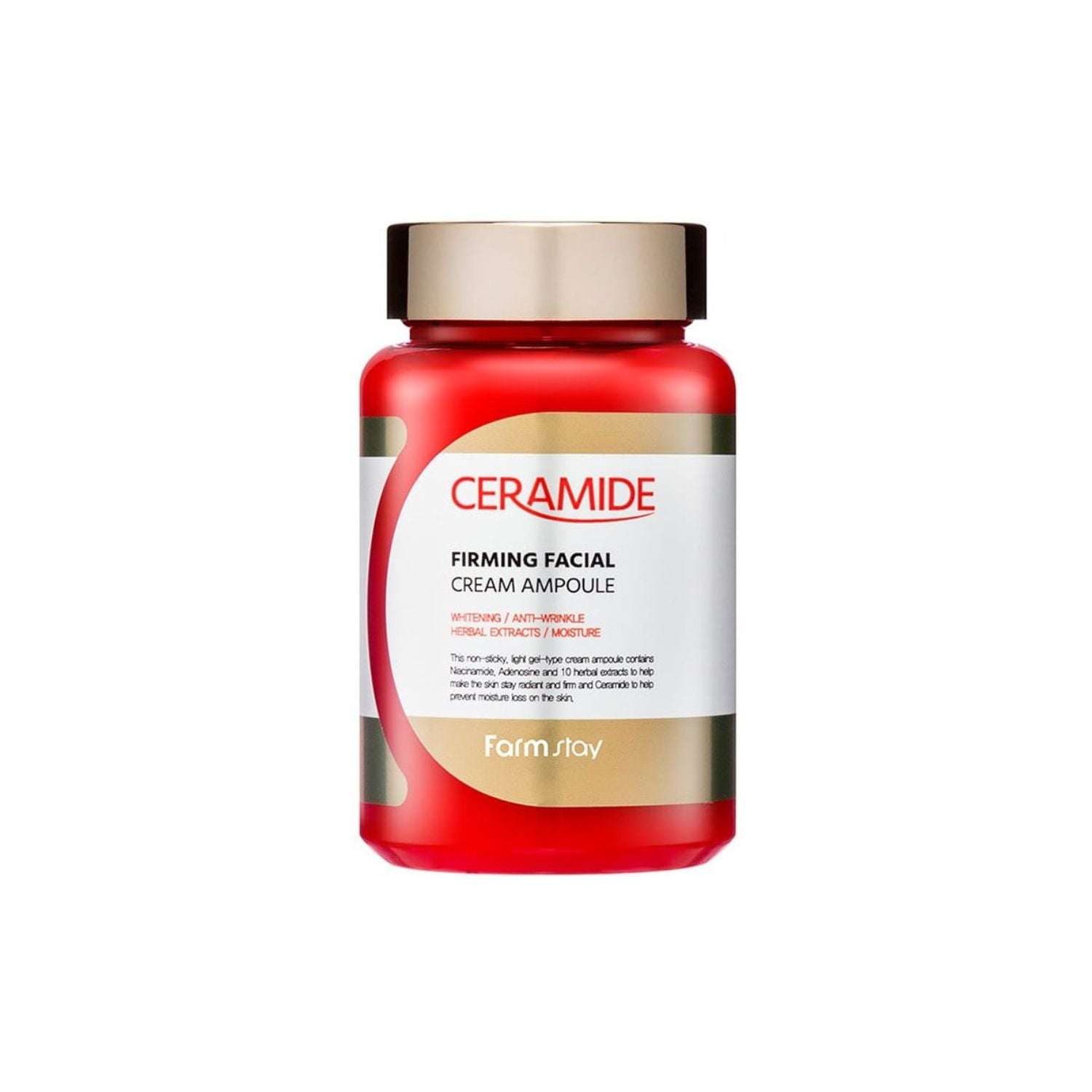 Farmstay Ceramide Firming Facial Cream Ampoule [250ml] - Shop K-Beauty in Australia