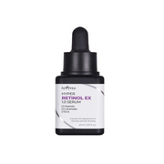 Isntree Hyper Retinol Ex 1.0 Serum in 20mL bottle, featuring a sleek container and applicator for anti-aging skincare.