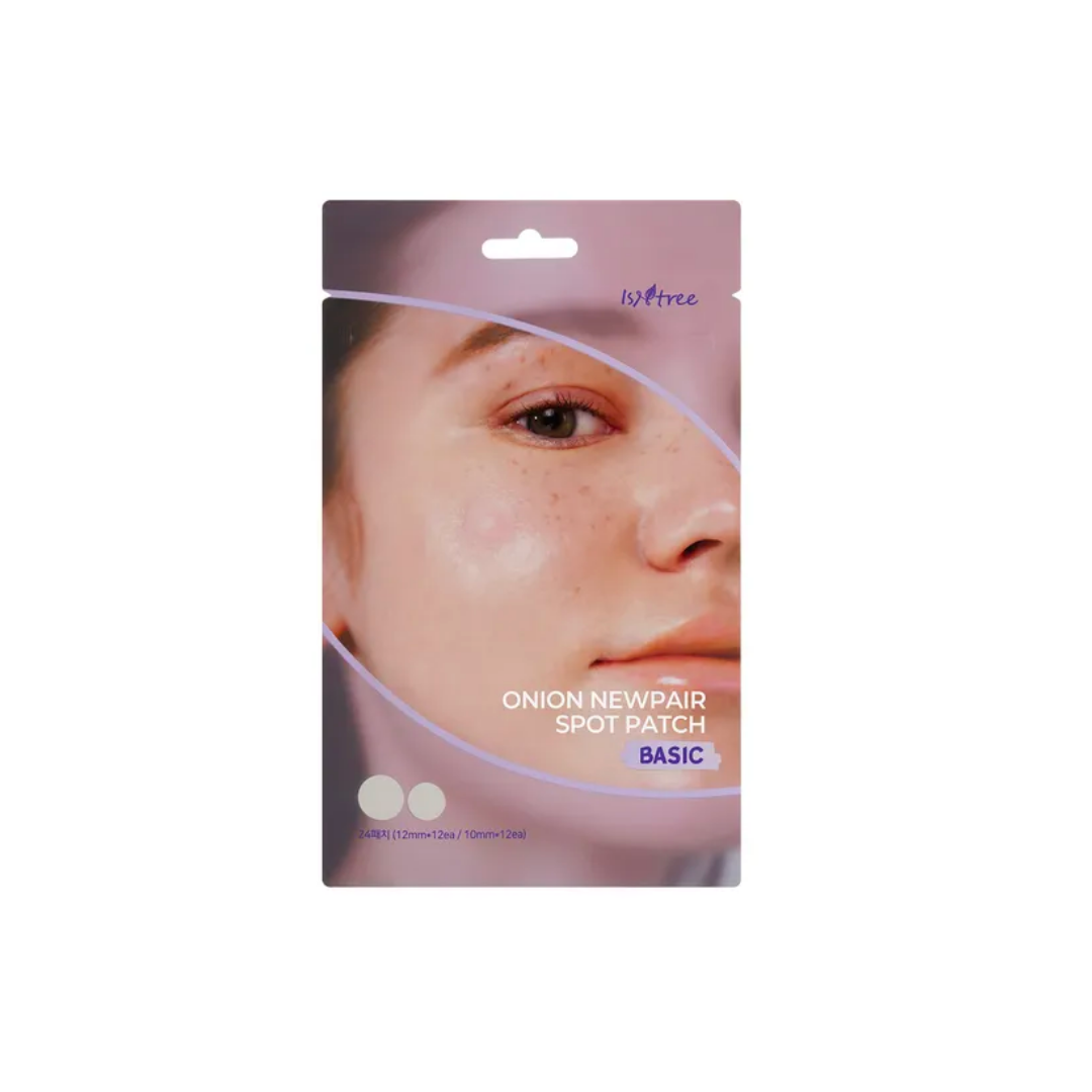 ISNTREE Onion Newpair Spot Patch [Basic] 24 Patches(10Mmx12Ea/12Mmx12Ea)  -La Cosmetique