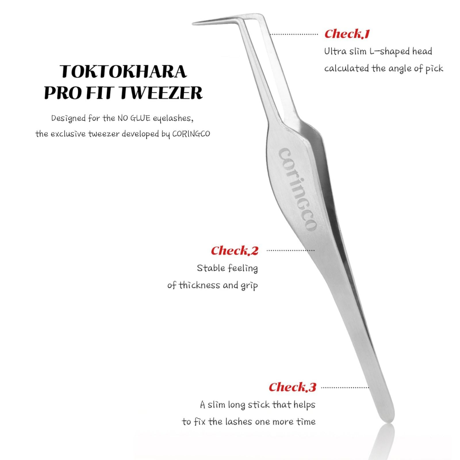 Coringco Toktokhara Pro Fit Tweezer
