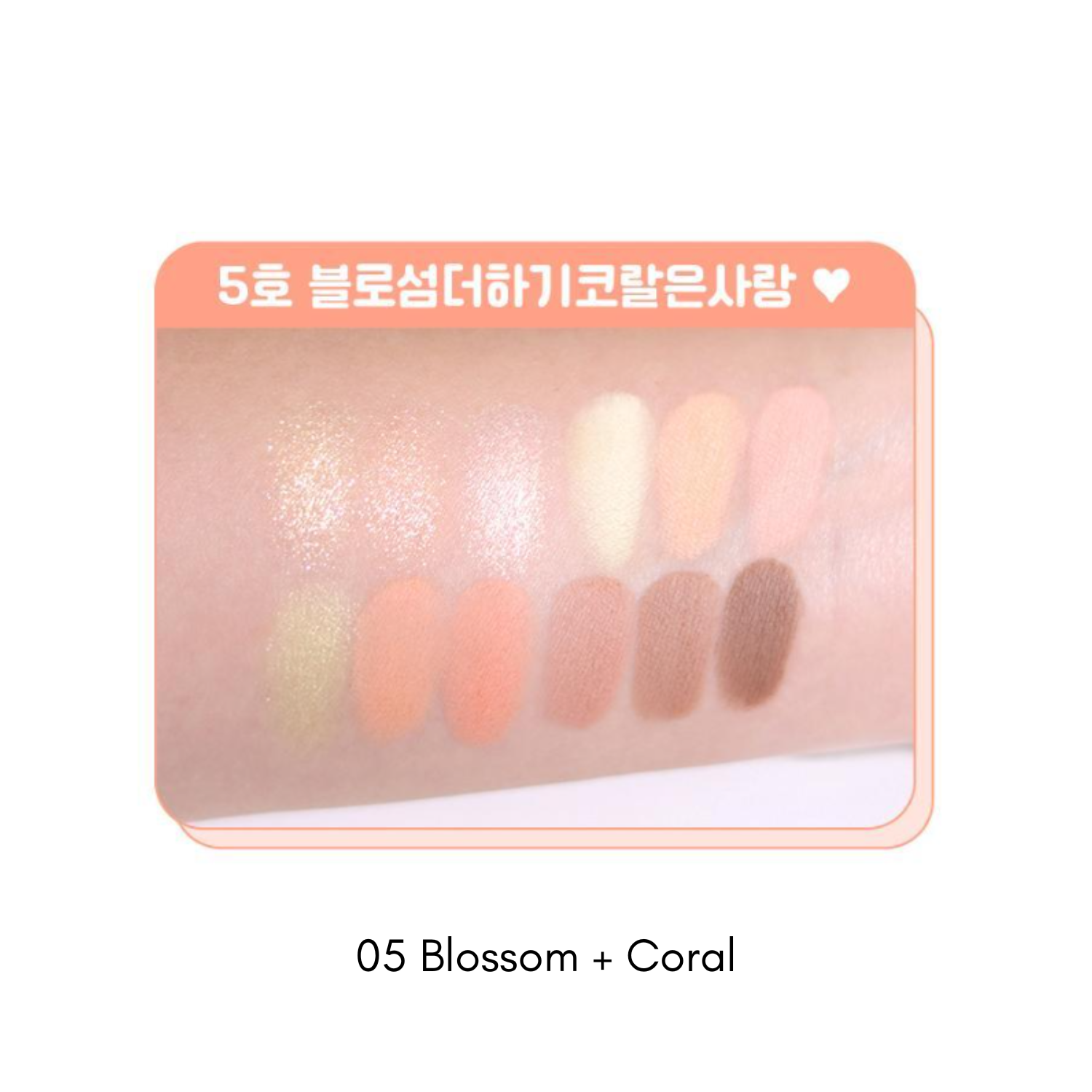 COLORGRAM Pin Point Eyeshadow Palette (6 colours)  -La Cosmetique