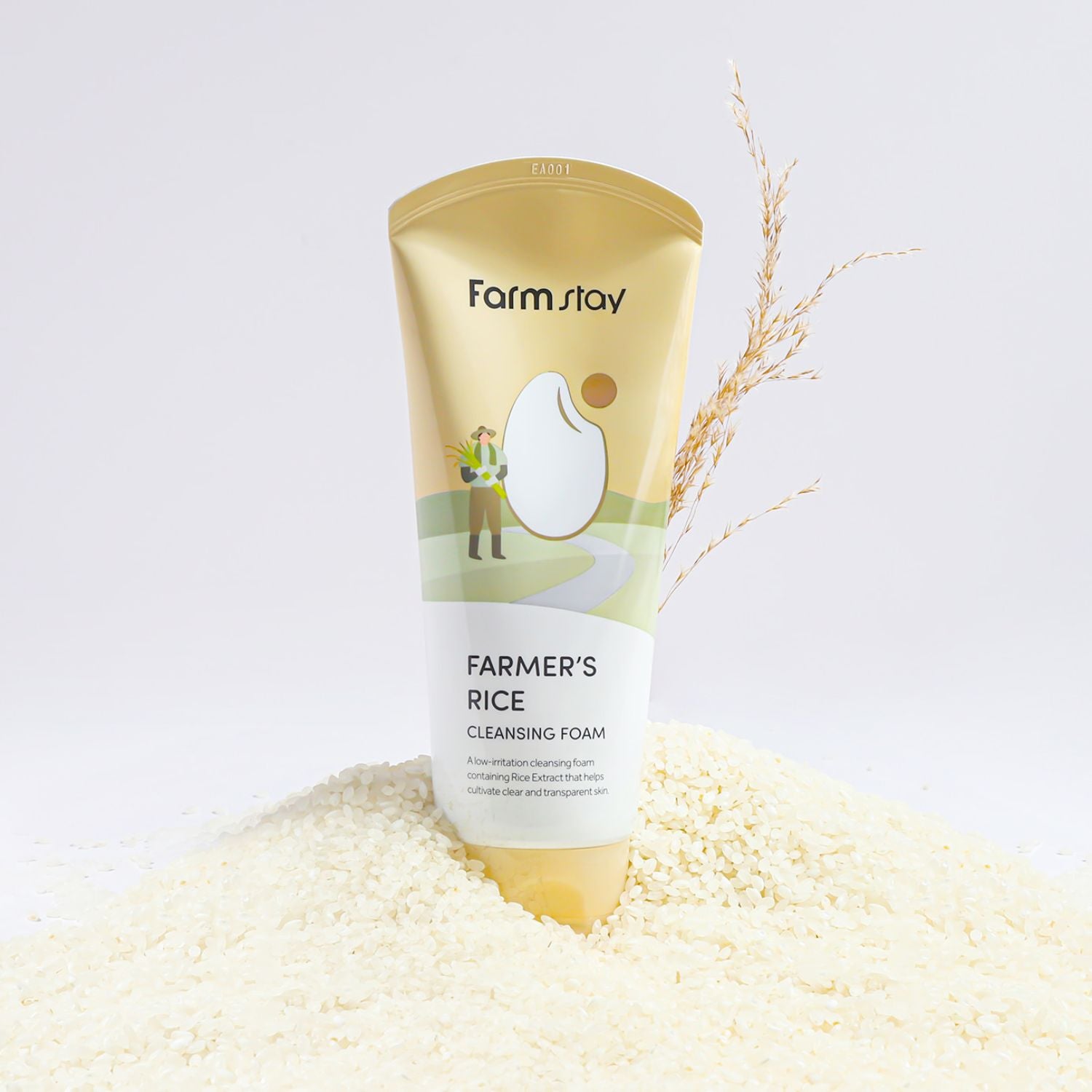 Farmers Rice Cleansing Foam [180ml]