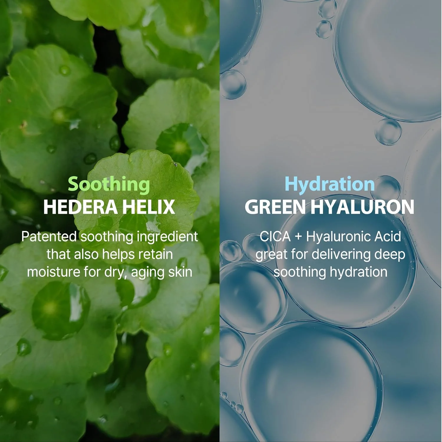 Hedera Helix Green Hyaluron 6Sec Soothing Pad [60 Pads]