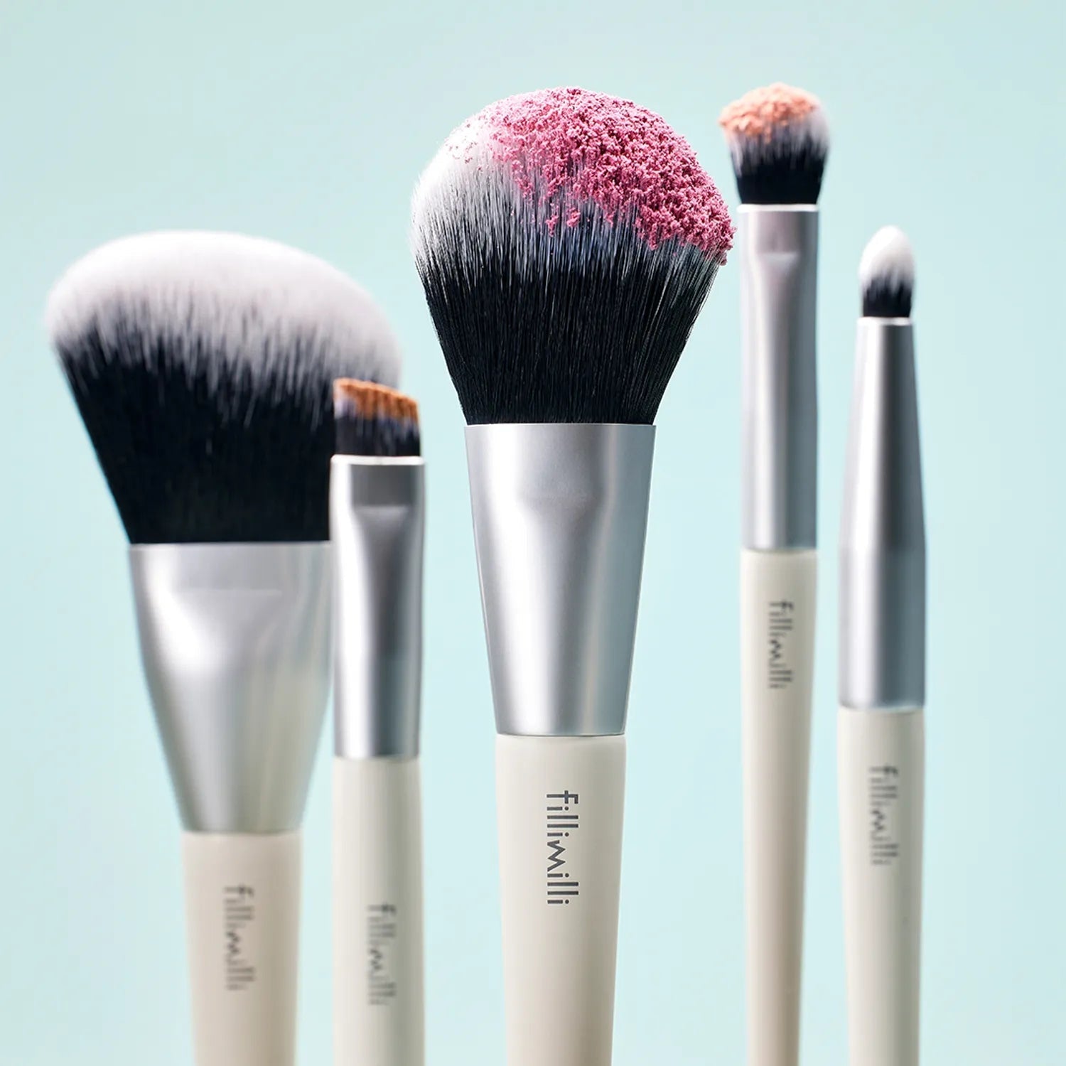 Fillimilli Mini Makeup Brush Kit (5P) - Shop K-Beauty in Australia