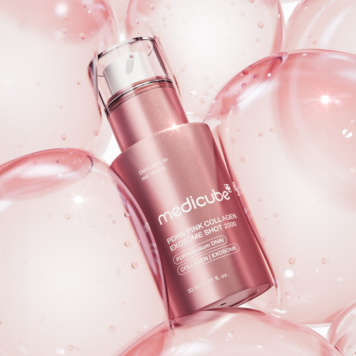 MEDICUBE PDRN Pink Exosome Shot Serum 2000 30Ml - Shop K-Beauty in Australia