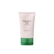 SKIN1004 Madagascar Centella Tea-Trica B5 face moisturizer in a 75ml jar, showing the cream's smooth texture and packaging.