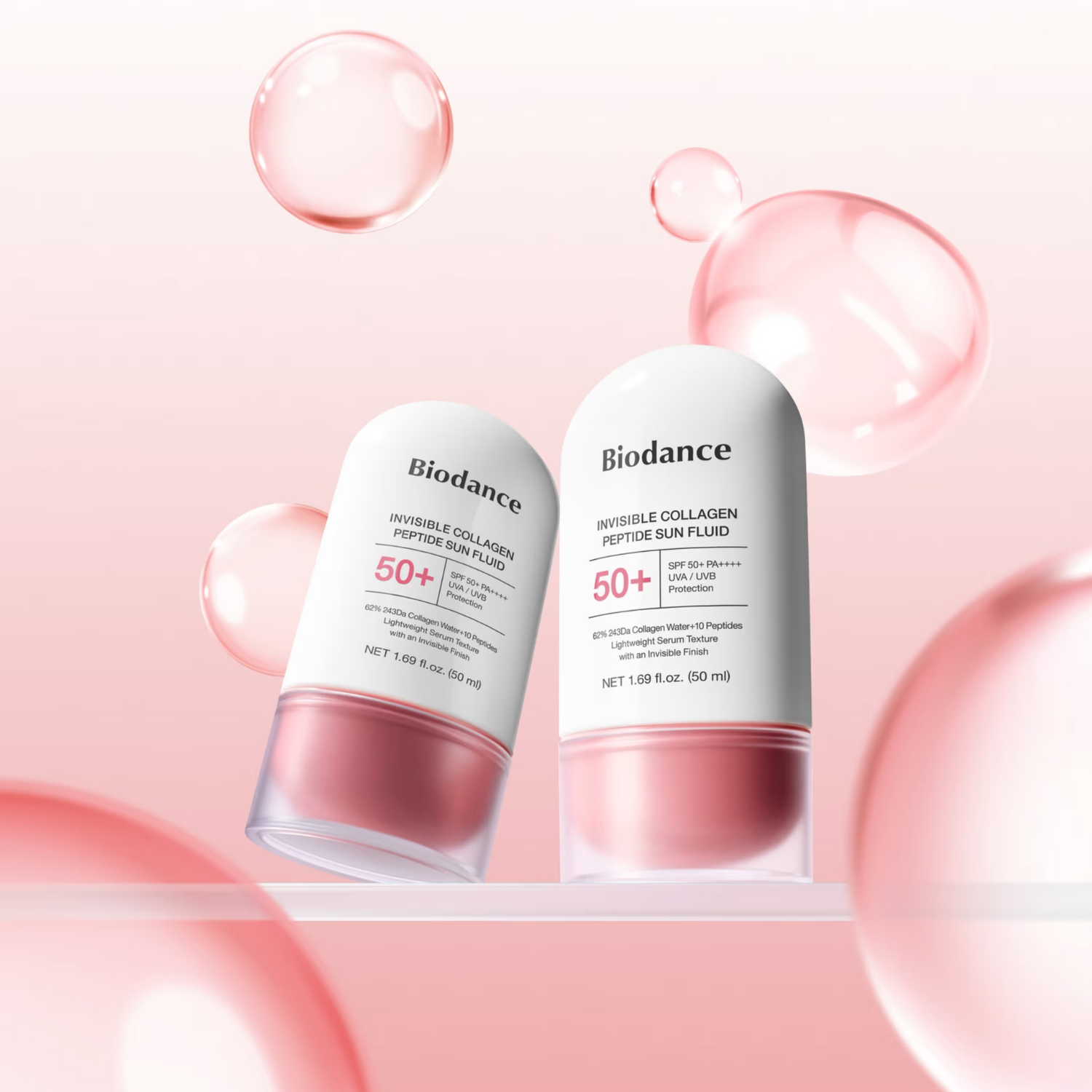 Invisible Collagen Peptide Sun Fluid [50ml]