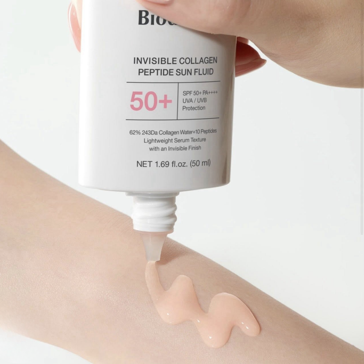 Invisible Collagen Peptide Sun Fluid [50ml]