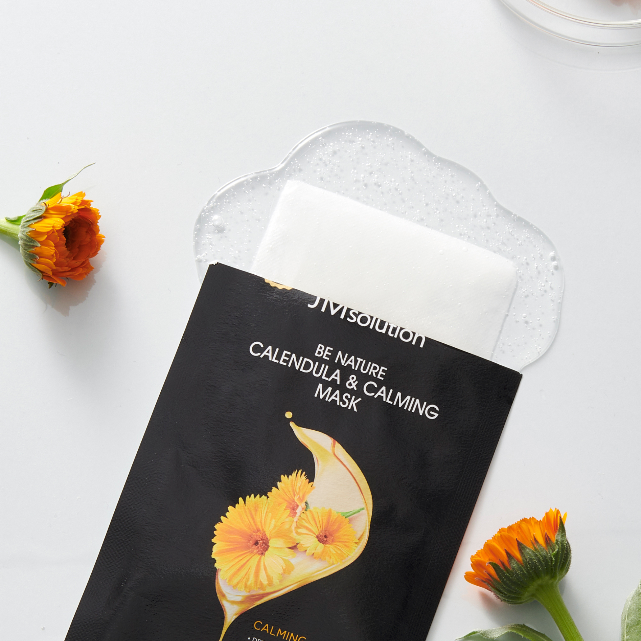 JMsolution Be Nature Calendula & Calming Mask Box [10pcs] - Shop K-Beauty in Australia