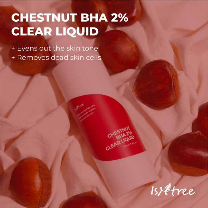 ISNTREE Chestnut BHA 2% Clear Liquid 100 mL - Shop K-Beauty in Australia