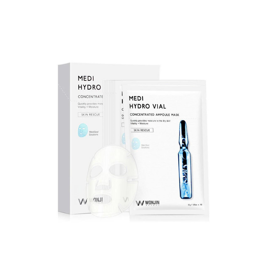 Wonjin Effect Medi Hydro Vial Mask 30g x 10 pieces - Shop K-Beauty in Australia