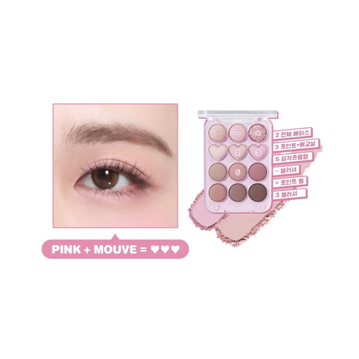 COLORGRAM Pin Point Eyeshadow Palette (4 colours) - Shop K-Beauty in Australia