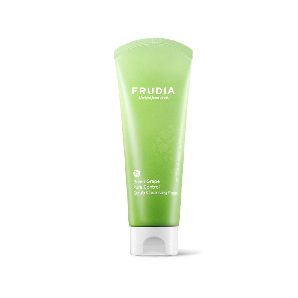 Frudia Green Grape Pore Control Scrub Cleansing Foam 145ml - Shop K-Beauty in Australia