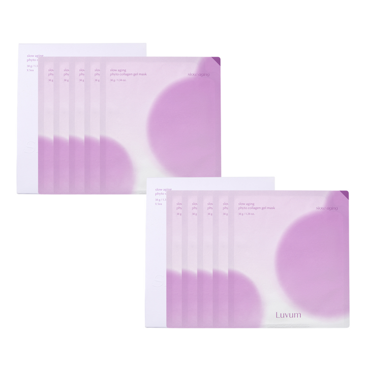 Luvum Slow Aging Phyto Collagen Gel Mask (Twin Pack) - Shop K-Beauty in Australia